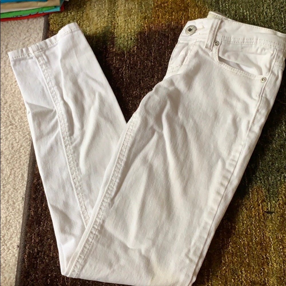 White jeans